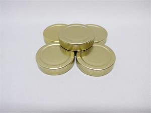 Ekstra skruelåg (høje) til glas og flasker, indre diameter 58 mm, 5 stk